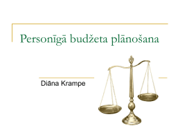 2.lekcija – Finanšu pratība un personīgā budžeta plānošana ()