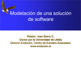Modelación de una solución de software
