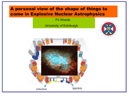 A personal view of the shape of things to come in Explosive