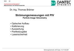 HDT Vortrag_PIV - Fachhochschule Düsseldorf
