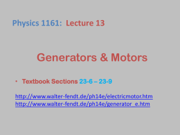 Lecture 13 Presentation