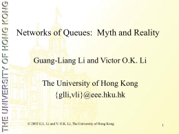 Jackson_network - The University of Hong Kong