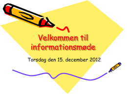 Er dit barn skoleparat ?