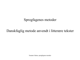 Metode, alle laesninger