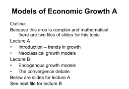 Economic Growth I - Princeton University Press
