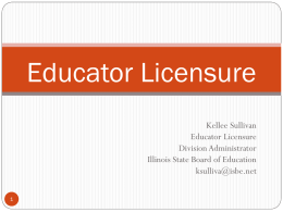 Licensure-transition-overview - Illinois Education Association