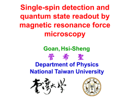 Single-spin detection and quantum state readout by magnetic