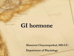 GI hormone