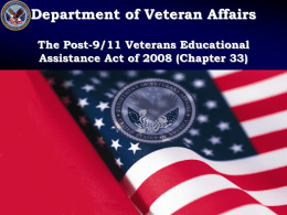 Department of Veteran Affairs The Post