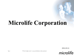Microlife Corporation
