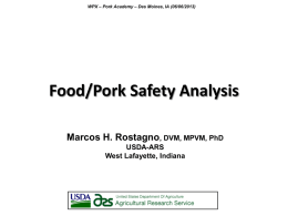 Food Safety Analysis