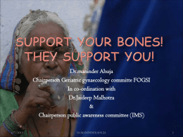 Osteoporosis prevention