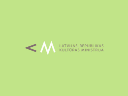 Aktualitātes romu integrācijas politikā Latvijā un