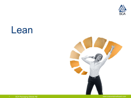 Lean i Obbola - ProcessIT Innovations