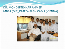 dr. mohd iftekhar ahmed mbbs (dib)
