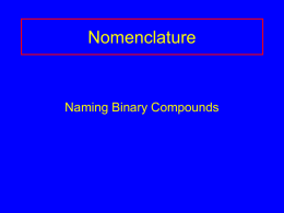 Naming Binary Compou..