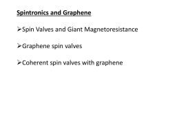 Lecture 15 graphene and spintronics
