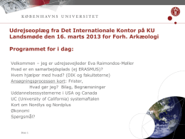 Det Internationale Kontor - Eva Raimondos-Møller