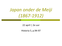 Japan onder de Meiji (1867-1912)