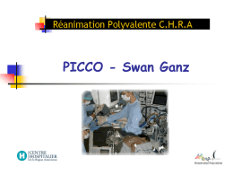 PICCO - Swan Ganz