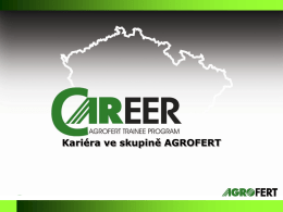 06_Agrofert - Kiwi.mendelu.cz