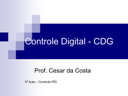 5&ordf; Aula_EPO_Controle de Processo_ PID - Home