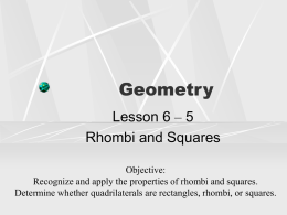 Applied Geometry