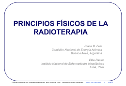 Principios fisicos de la radioterapia - NUCLEUS