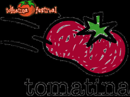 "La Tomatina" Festival from Spain