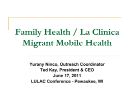 File - Family Health/La Clinica
