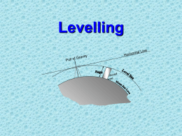 Levelling - KL University