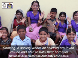 Ganga NCPA Sri Lanka - Child Helpline International