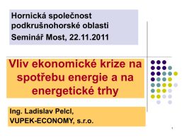 Energetické hospodářství ČR
