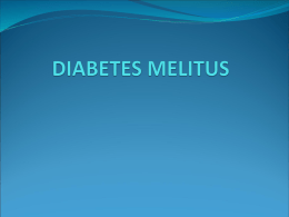 DIABETES MELITUS
