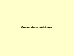 Tableau de conversion des unités de volume