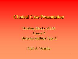 Diabetes Mellitus type 2