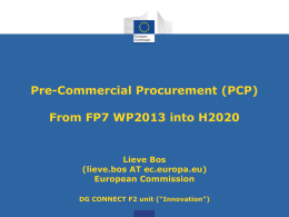 PCP - Europrogs