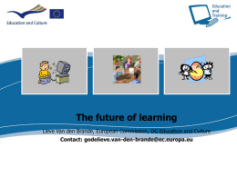 The future of learning