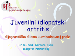 Juvenilni idiopatski artritis