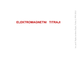 Elektromagnetni titraji i elektromagnetni valovi