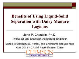 Benefits of Using Liquid Solid Separation with Dairy