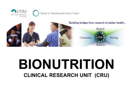 Bionutrition Services Presentation