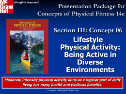 06 - Lifestyle Activities