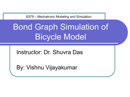 Bond Graph Simulation of Bicycle Model