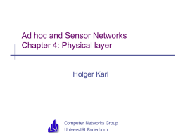 Chapter 4: Physical Layer (Read Only)