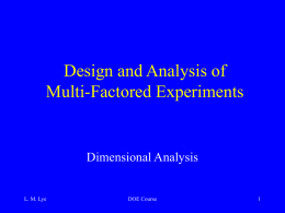 Design and Analysis of Multi