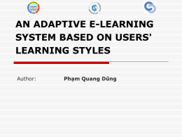 learning styles