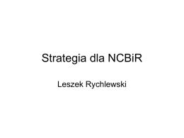 20101027 LR strategia NCBiR