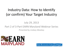 Industry Data