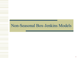 Box-Jenkins (ARIMA)